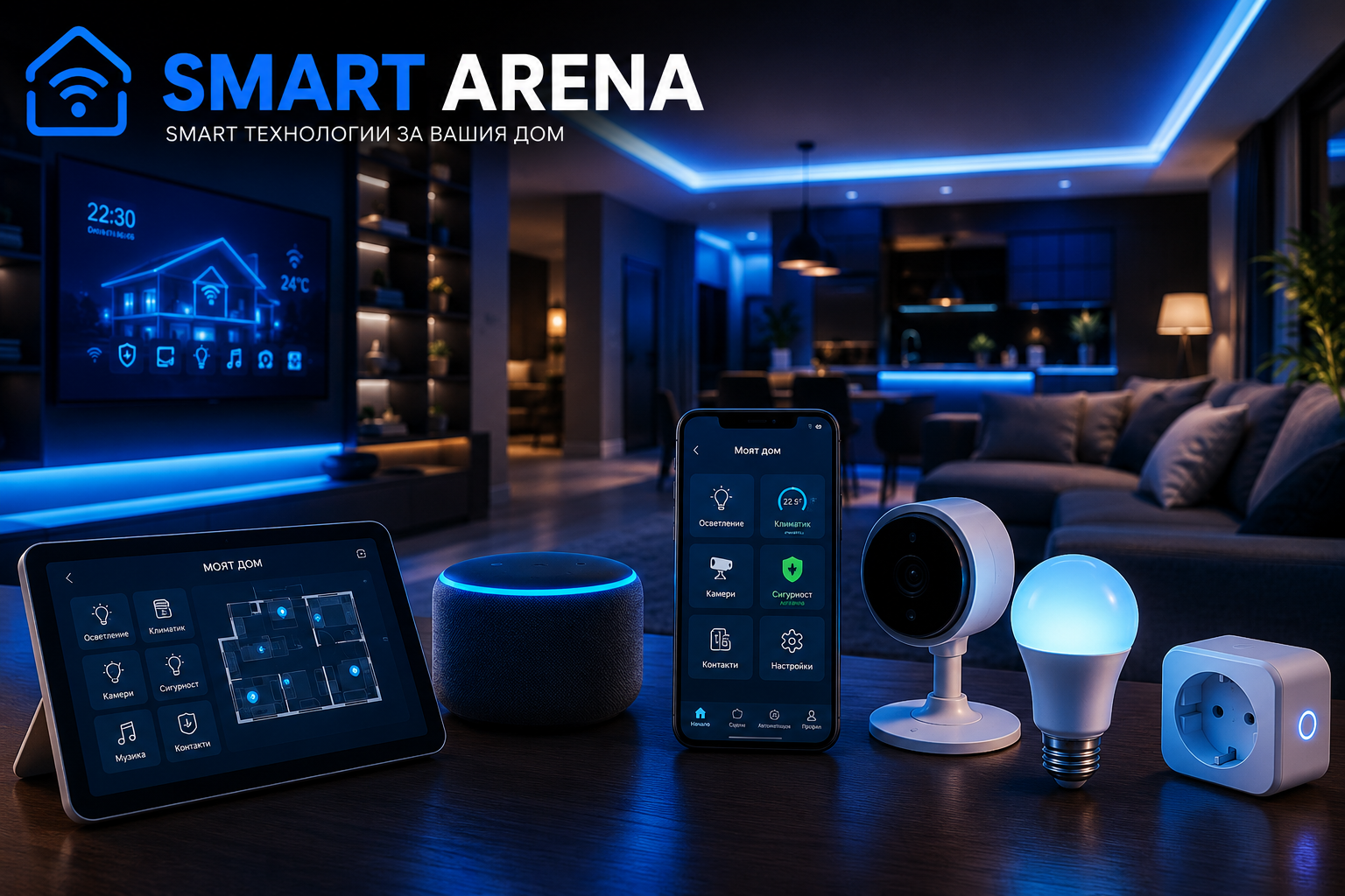 Smartarena.bg като българска платформа за смарт сигурност и защита на дома